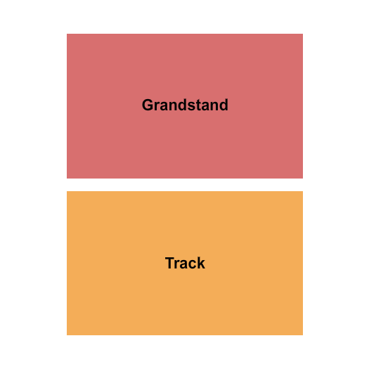 Muscatine County Fairgrounds Seating Chart: Grandstand/Track