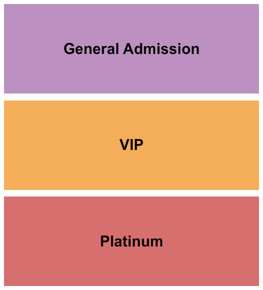 Music City Mall Seating Chart: GA/VIP/Platinum