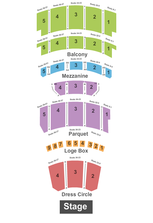 Music Hall At Cleveland Public Auditorium Seating Chart