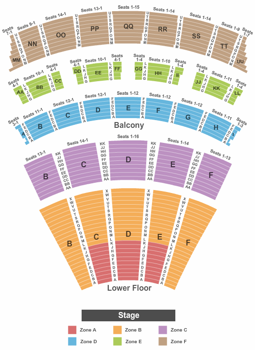 Mavericks Music Hall Seating Chart