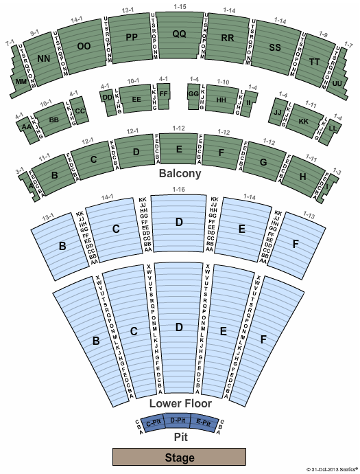 The Music Hall At Fair Park Seating Chart