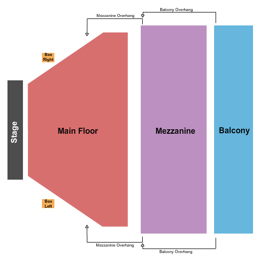 Music Hall Center Seating Chart