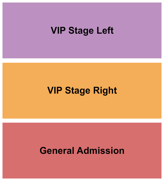 Music Hall Of Williamsburg Seating Chart: GA/VIP Stage R&L