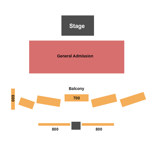 Musikfest Cafe Seating Chart: Endstage 3