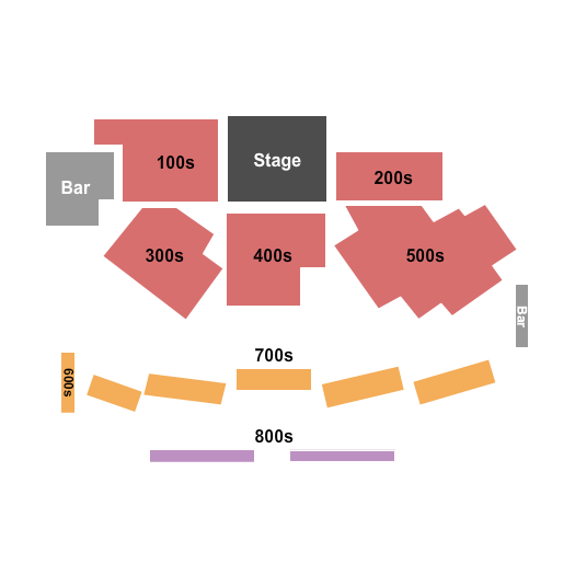 Musikfest Cafe Seating Chart: Endstage 4