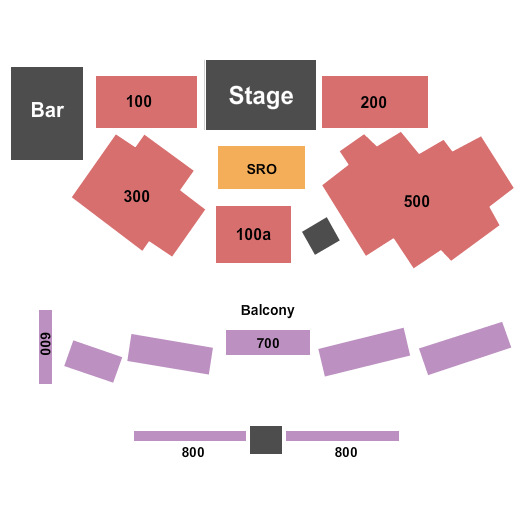 Musikfest Cafe Seating Chart: Endstage 5