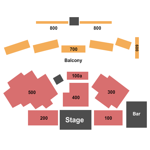 Musikfest Cafe Seating Chart: Endstage 7