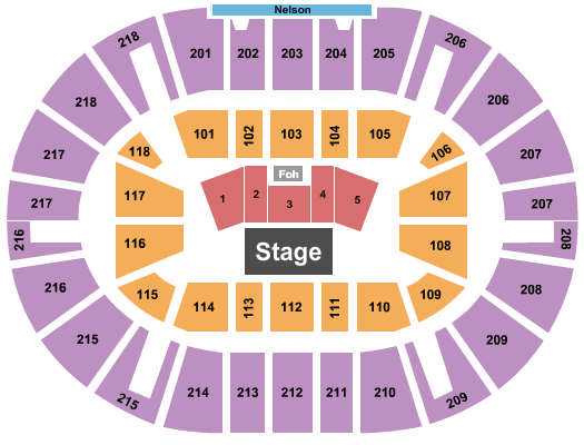 NIU Convocation Center Seating Chart: Theatre