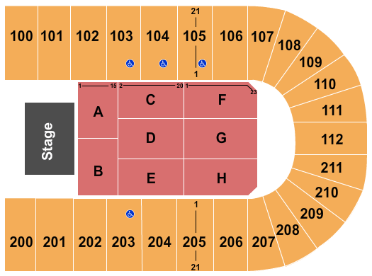 NRG Arena Seating Chart: Funny As Ish Comedy Tour