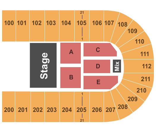 NRG Arena Seating Chart: Gabriel Iglesias