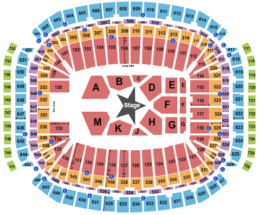 NRG Stadium Seating Chart: George Strait
