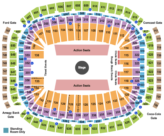 NRG Stadium Seating Chart: Rodeo 2