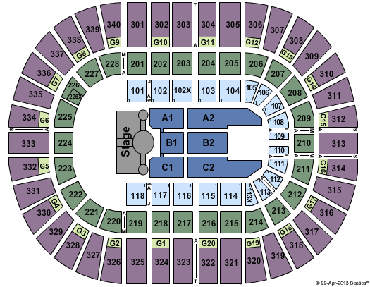 Nassau Coliseum Seating Chart