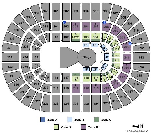Nassau Coliseum Seating Chart