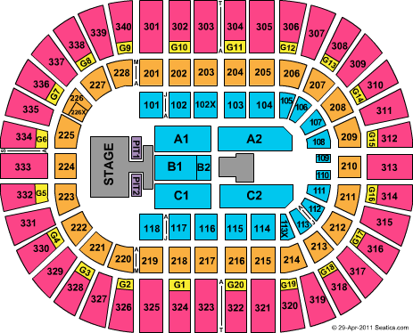 Nassau Coliseum Seating Chart