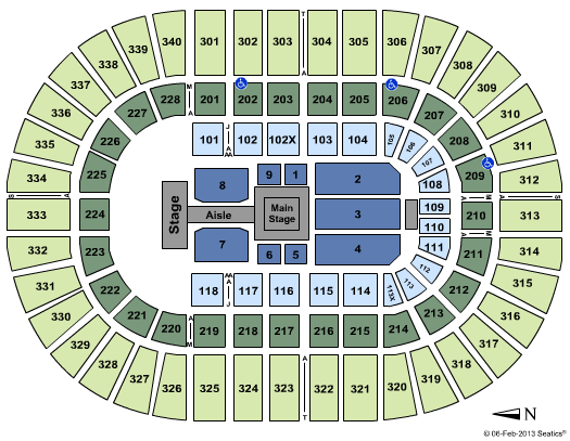 Nassau Coliseum Seating Chart