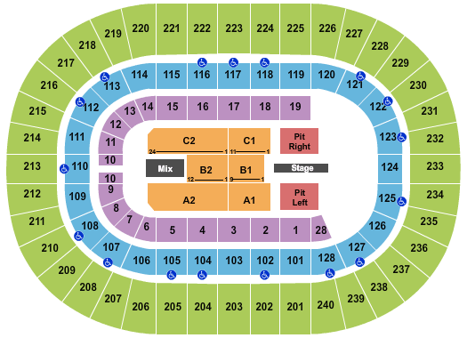 Fedex Forum Seating Chart For Disney On Ice