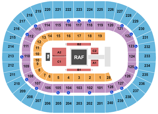 Nassau Veterans Memorial Coliseum Seating Chart: Wrestling