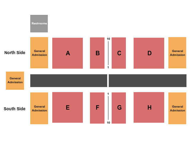 National Peanut Festival Seating Chart: Racing