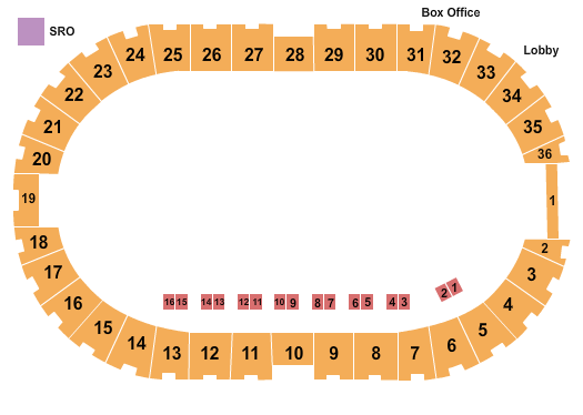 Events Center at National Western Complex Seating Chart: National Western Stock Show