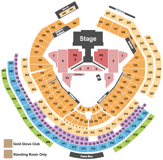 Nationals Park Seating Chart: Stray Kids