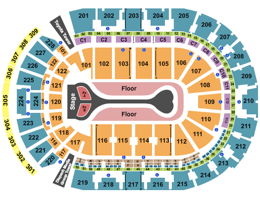 Nationwide Arena Seating Chart: Benson Boone