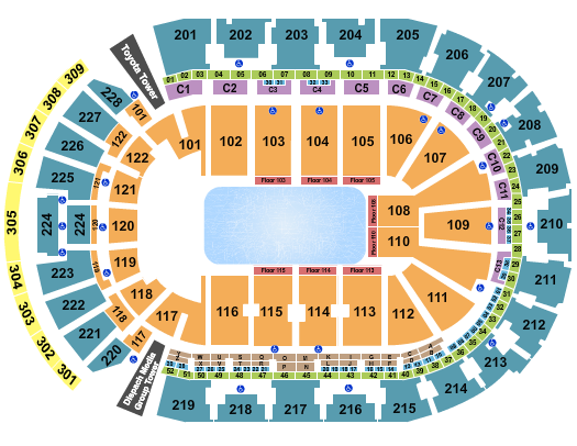 Nationwide Arena Seating Chart: Disney On Ice