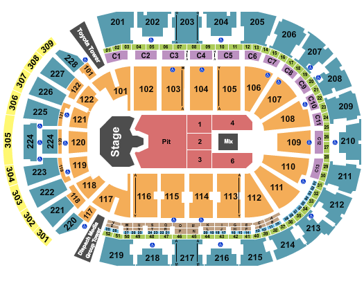 Nationwide Arena Seating Chart: Ghost