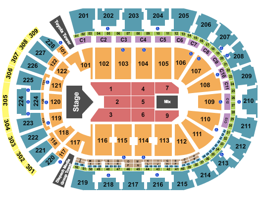 Nationwide Arena Seating Chart: Jelly Roll