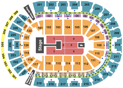 Nationwide Arena Seating Chart: Kirk Franklin