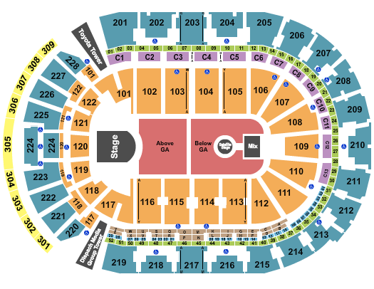 Nationwide Arena Seating Chart: Phoebe Bridgers