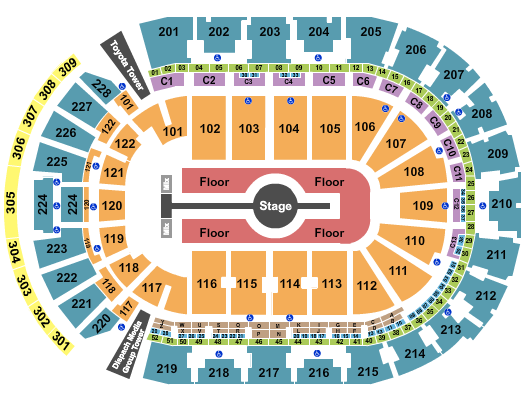 Nationwide Arena Seating Chart: Rod Wave