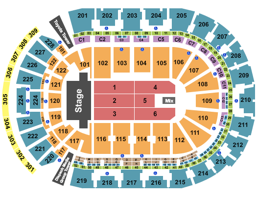 Nationwide Arena Seating Chart: TSO