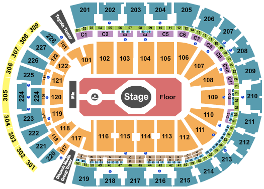 Nationwide Arena Seating Chart: Tame Impala