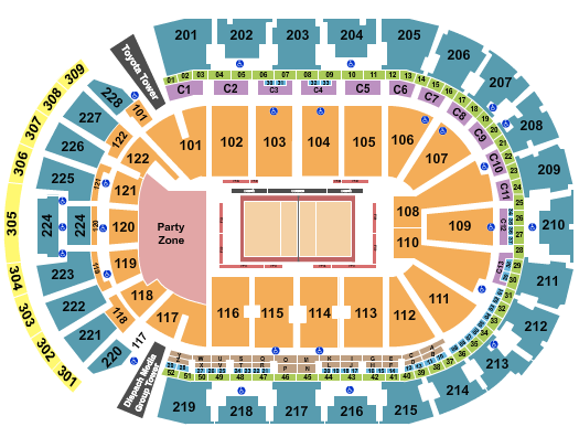 Nationwide Arena Map