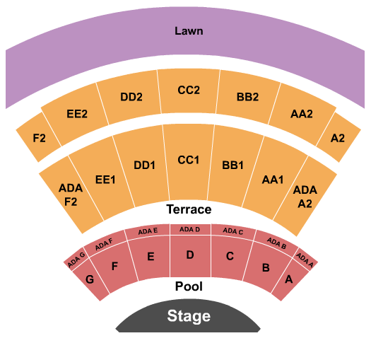 Neal S. Blaisdell Center - Tom Moffatt Waikiki Shell Seating Chart: Endstage 4