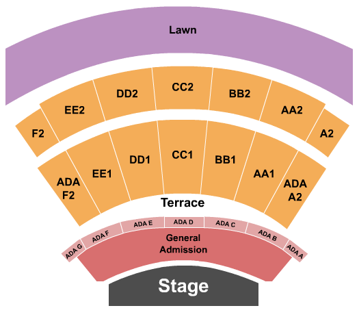 Neal S. Blaisdell Center - Tom Moffatt Waikiki Shell Seating Chart: Endstage GA