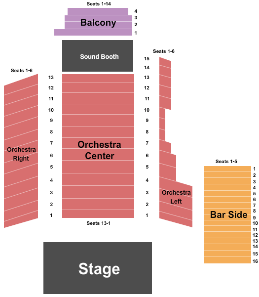 Neighborhood Theatre Seating Chart
