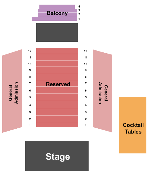 Neighborhood Theatre Seating Chart: Tinsley Ellis