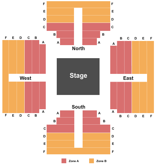 Neuhaus Stage Seating Chart