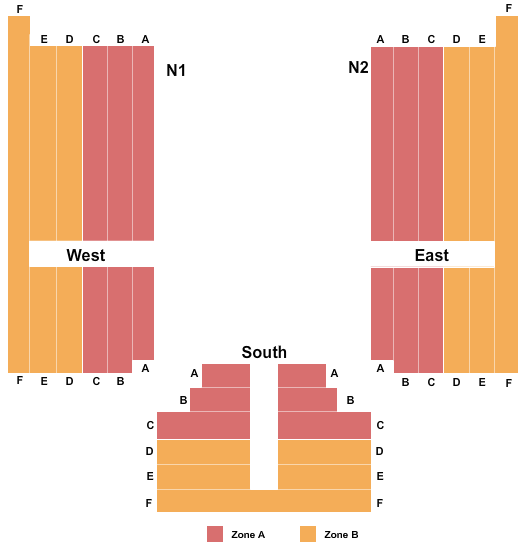 Neuhaus Stage Seating Chart