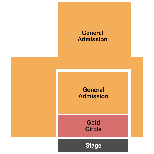 Nevermore Hall Seating Chart: GA/GC