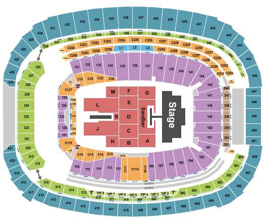 New Highmark Stadium Seating Chart: Kenny Chesney