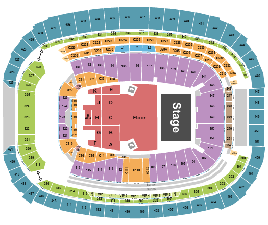 New Highmark Stadium Seating Chart: Zach Bryan