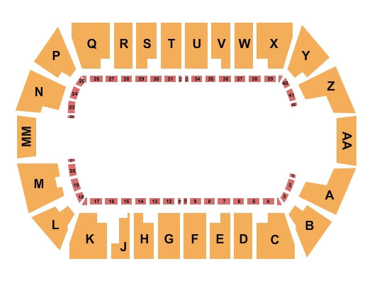 New Mexico State Fairgrounds Seating Chart: Rodeo