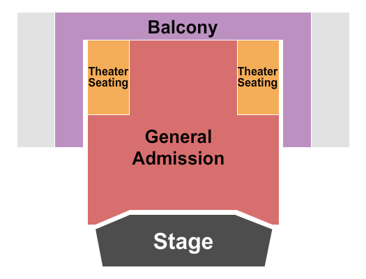New Orleans Jazz Market Seating Chart: Endstage GA