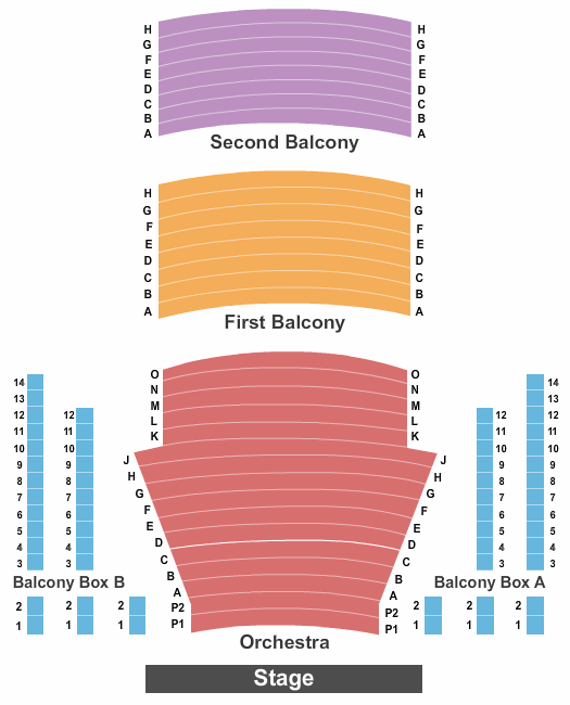 Walker Theatre Chattanooga Seating Chart