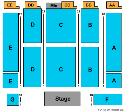 Newport Yachting Center Seating Chart