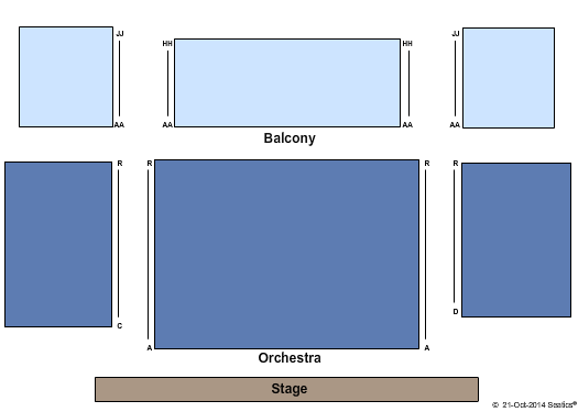 Newton Theatre Seating Chart