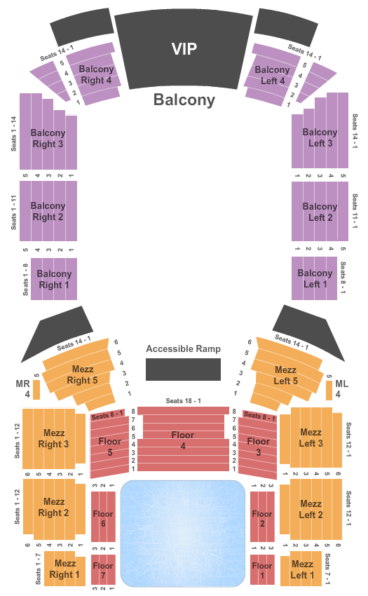 Casino Avalon Ballroom At Niagara Fallsview Casino Resort Seating Chart: Christmas on Ice